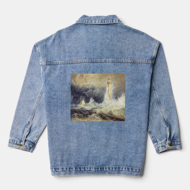 Veste En Jean William Turner - Phare de Bell Rock (Verso)