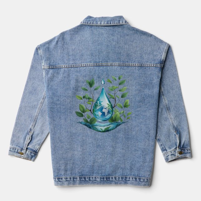 Veste En Jean World Water Day (Verso)