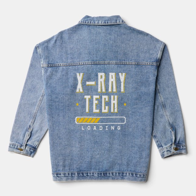 Veste En Jean X Ray Tech Chargement Radiographe Radiographe Tech (Verso)