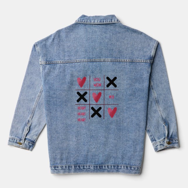Veste En Jean You Won My Heart (Verso)