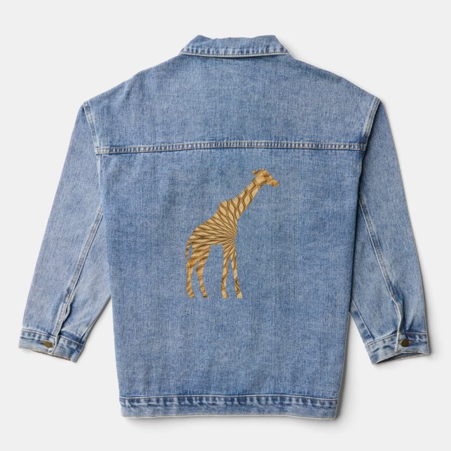 Veste Giraffe Denim (Verso)