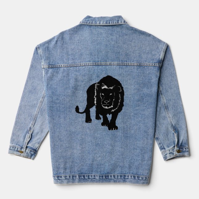 Veste Lion Denim (Verso)