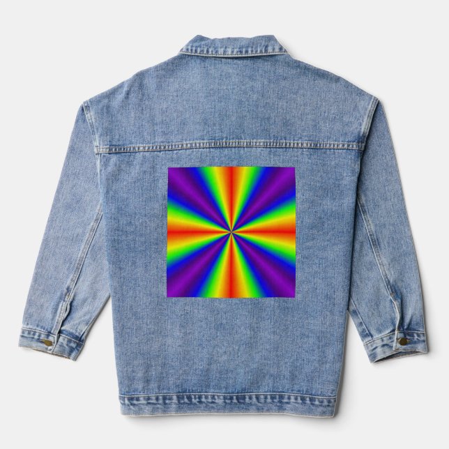Veste Rainbow Cross Denim (Verso)