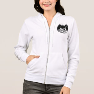 Veste Sweat - shirt à capuche corbeau Veste d'art 