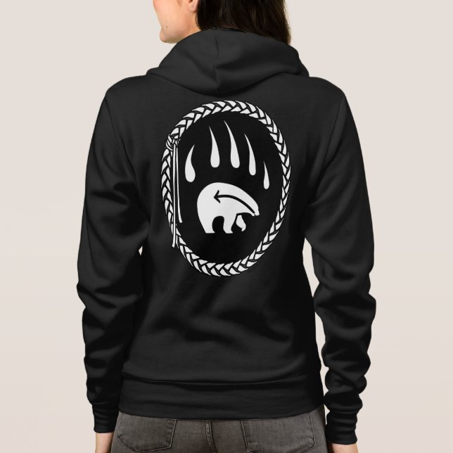 Veste Sweat - shirt à capuche d'ours, veste de la  (Dos)