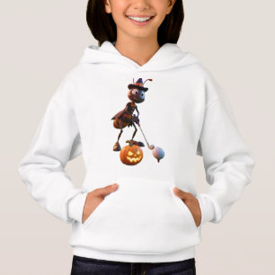 Vestes à capuche pour filles - Halloween Fourmi Go