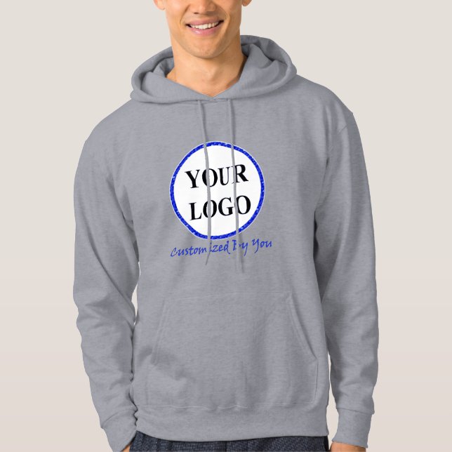 Vestes à capuchon avec logo de l'entreprise (Devant)