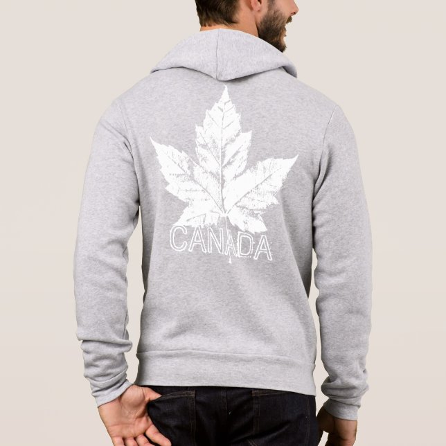 Vestes à capuchon Cool Canada Canada Souvenir Hood (Dos)