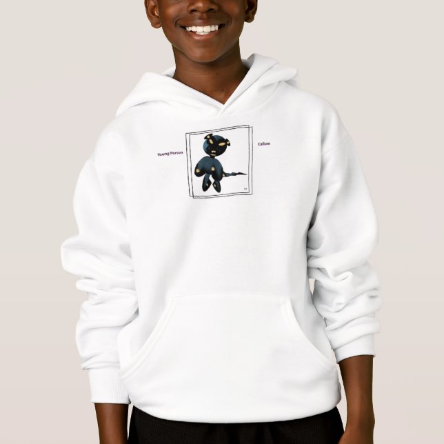 Vestes à capuchon Ler pour enfants. (Devant)