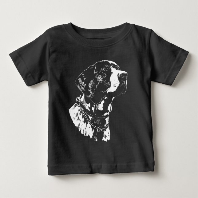 Vestes à capuchon Pointer Enfants T-shirts Chien P (Devant)
