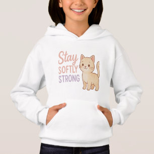Vestes à capuchon pour filles en pastel doux et ré