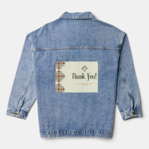 Vestes en jean de mariage – Cadeaux personnalisés