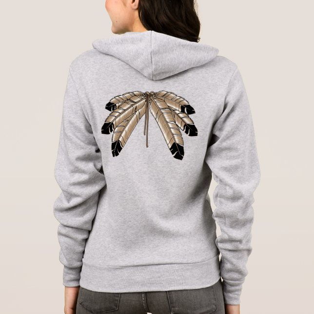 Vestes Native Art Hommes Vestes Metis Faune (Dos)