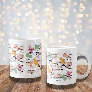 Vet Tech Daily Affirmations Spécialité Mug