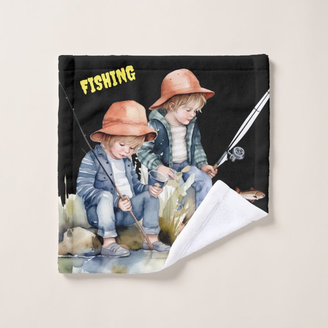 VÊTEMENT DE LAVE DE PÊCHE POUR ENFANTS (Gant de toilette)