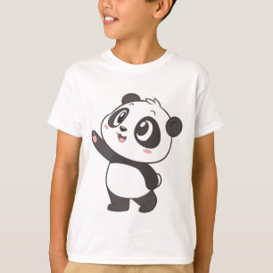 Vêtement d'ours Panda Cute - Le T-shirt des garçon