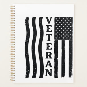 Vêtement vétéran drapeau américain vecteur vintage