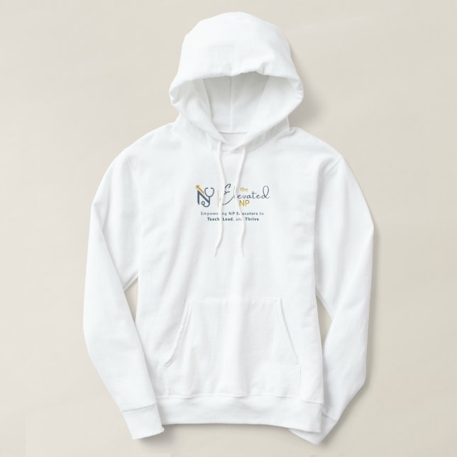 Vêtements avec le logo NP élévé | Sweat à capuche (Design devant)