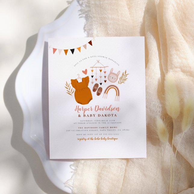 Vêtements Bohème à petit prix & Baby Shower arc-en (Créateur téléchargé)