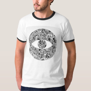 Vêtements de cire Alien T-shirt hip hop de la viei