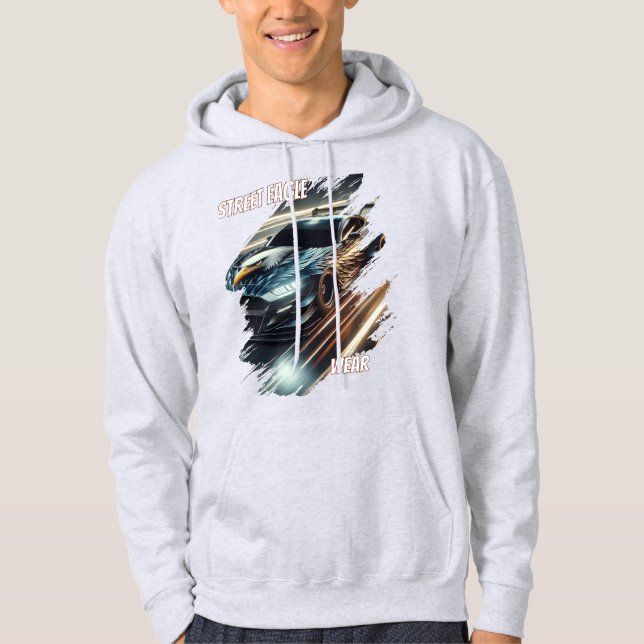 Vêtements de Course de Rue – Sweat à Capuche pour  (Devant)