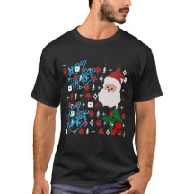 Vêtements de Noël festifs t-shirt graphique pour h