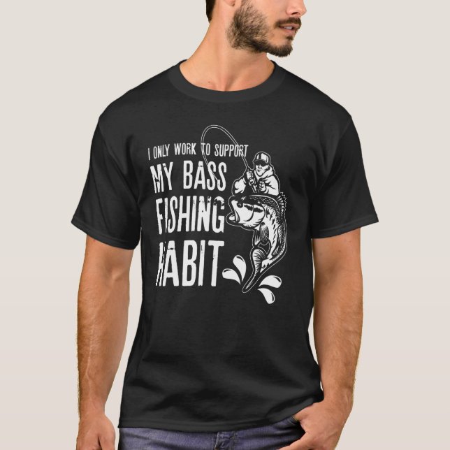 Vêtements de pêche au bass  Haut  Conception de pê (Devant)