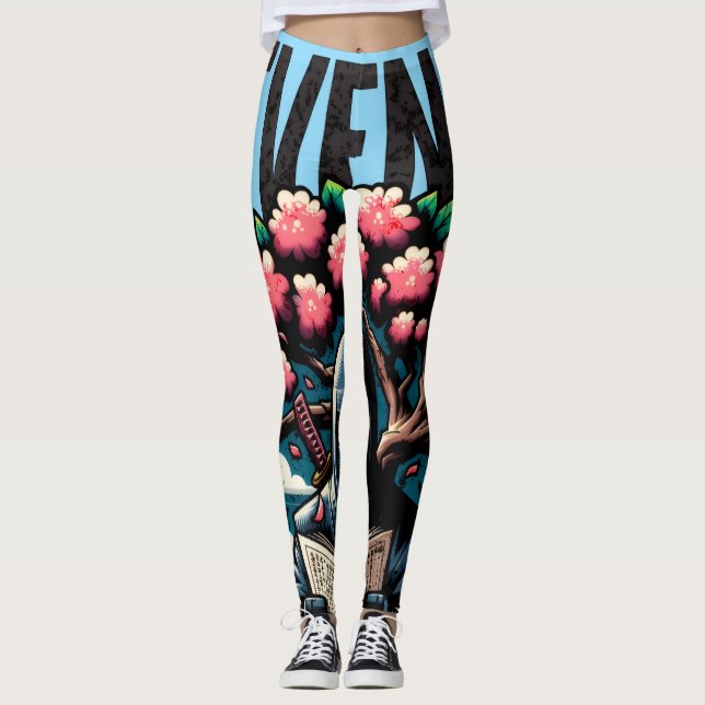 VÊTEMENTS DE SUCCÈS POUR FEMMES LEGGINGS DE LEÇONS (Devant)