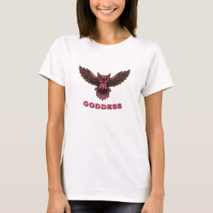 Vêtements d'été   Goddess T-Shirt Design rose