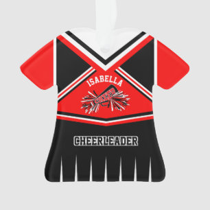 Vêtements en Pom-pom girl rouge, noir et blanc