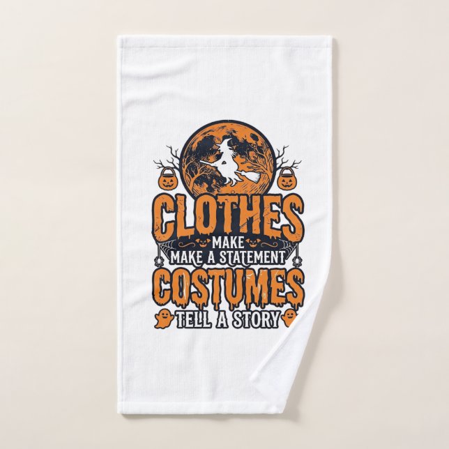 Vêtements Halloween Vintage Chemise Déclaration de (Serviette à main)