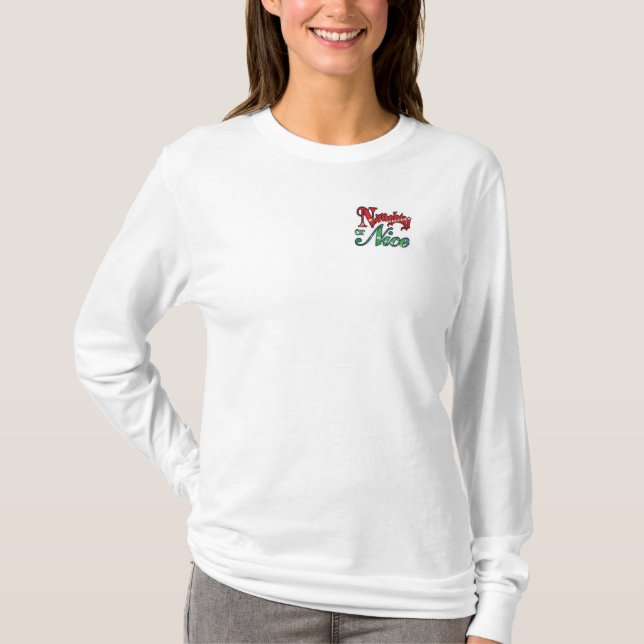 Vêtements pour femmes jersey fine TShirt Naughty o (Devant)
