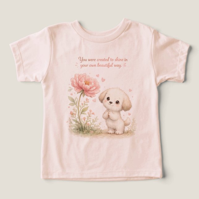 Vêtements pour tout-petits créés pour briller  (Design Recto)