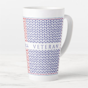 "VÉTÉRAN AMÉRICAIN" Grand Mug à Latte