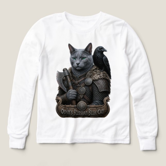 Vétéran Russian Blue Odin’s Cat (Motif recto)