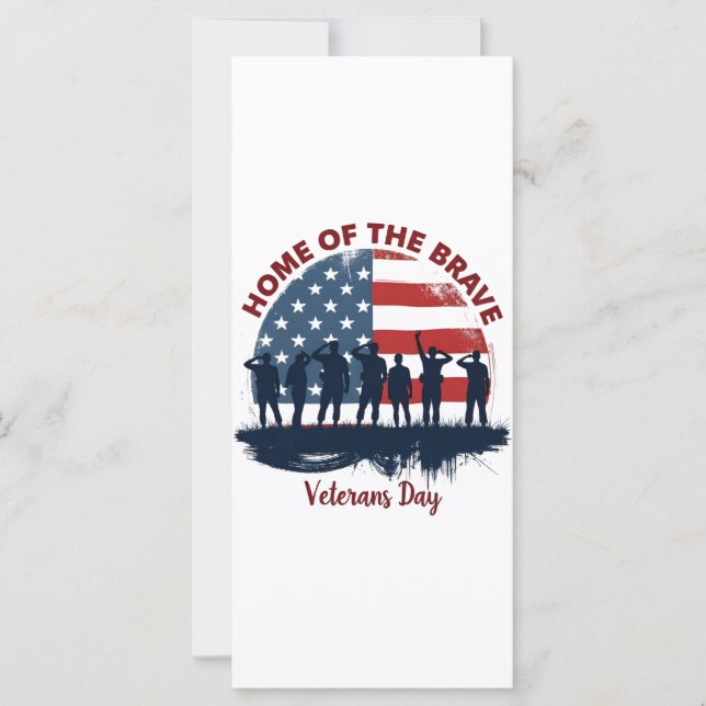 Veterans Day Patriotic Tee (Devant)