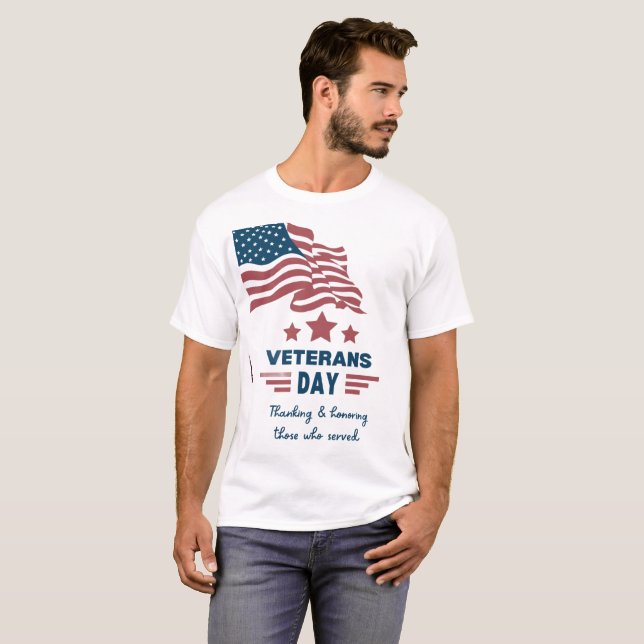 Veterans Day t-shirt usa memorial 2025 (Devant entier)