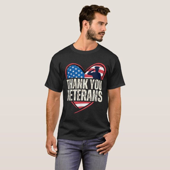 Veterans Day t-shirt usa memorial 2025 (Devant entier)