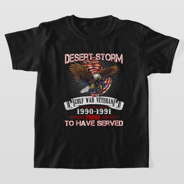 Vétérinaire de la tempête du désert T-shirt Vétéri (Poser)