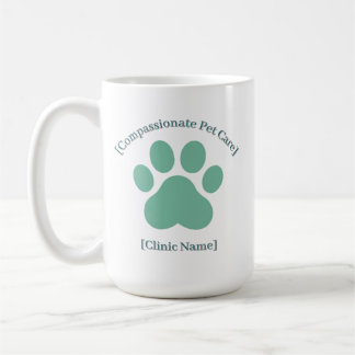 Veterinarian Staff Mug | Clinic Name Logo Template