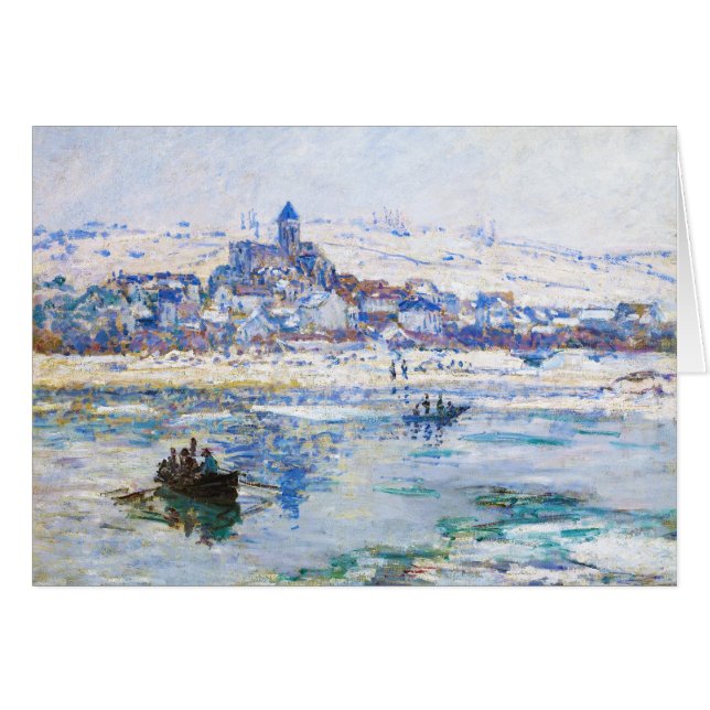Vetheuil en hiver Claude Monet (Devant Horizontal)