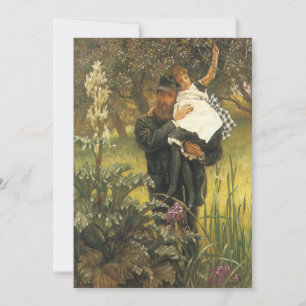 Veuf par Tissot, Portrait artistique victorien vin