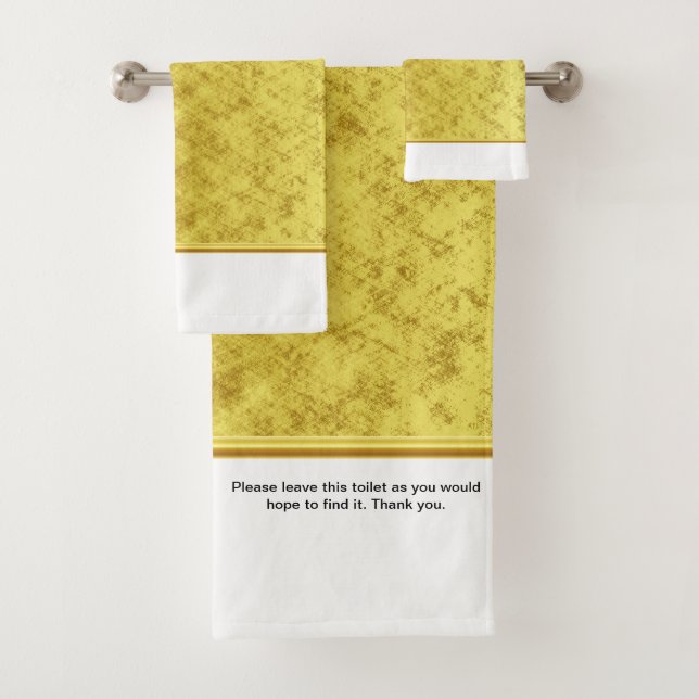 Veuillez laisser ces toilettes comme vous l'espére (En situation)