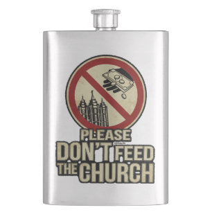Veuillez ne pas alimenter l'église - flacon