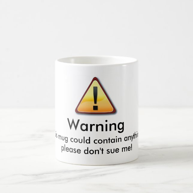 Veuillez ne pas me poursuivre - tasse (Centre)
