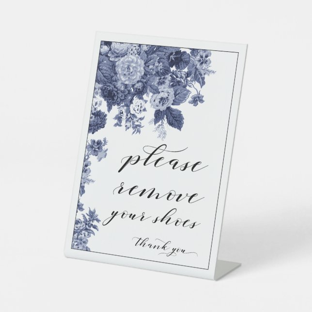 Veuillez retirer votre signe de chaussures (Recto)