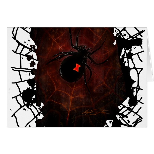 Veuve noire (conception de signature) (Devant horizontal)