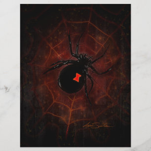 Veuve noire (conception de signature)