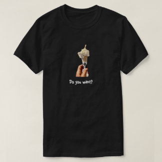 Veux-tu ? T-Shirt foncé unisexe basique