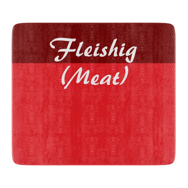 Viande Fleishig Kosher Cuisine Planche à découper (Devant)